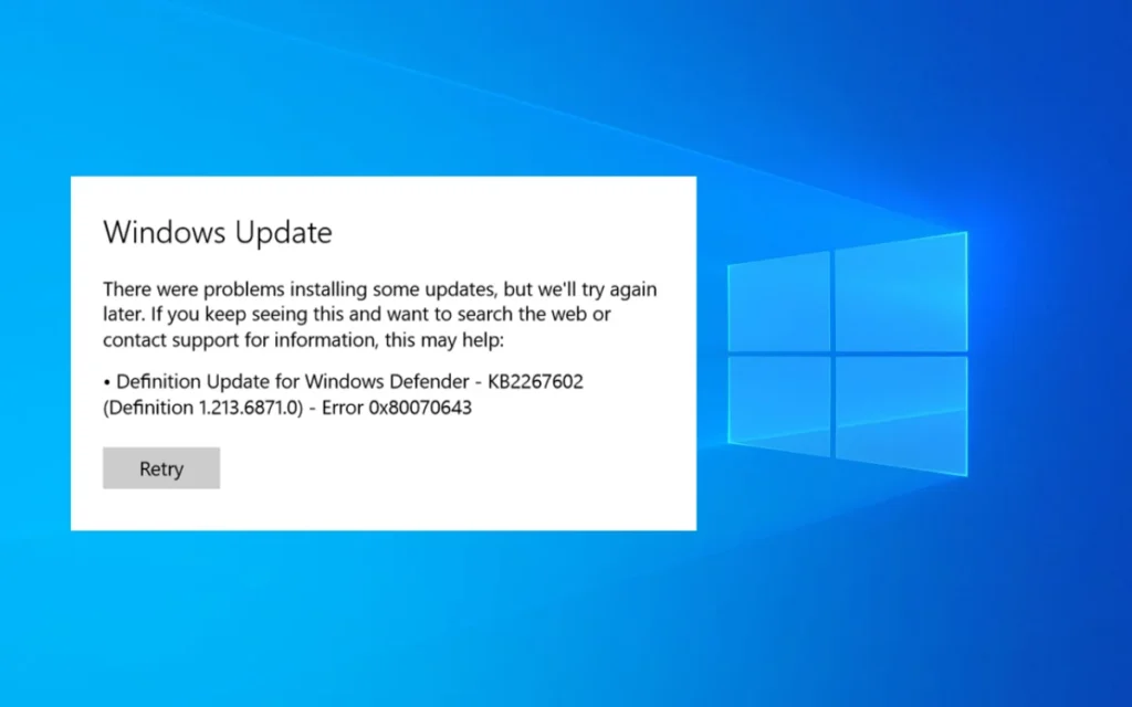 0x80070643